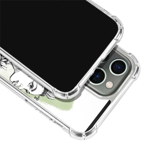 Disney Princess Tiana Sketch iPhone 13 Pro Max Clear Case